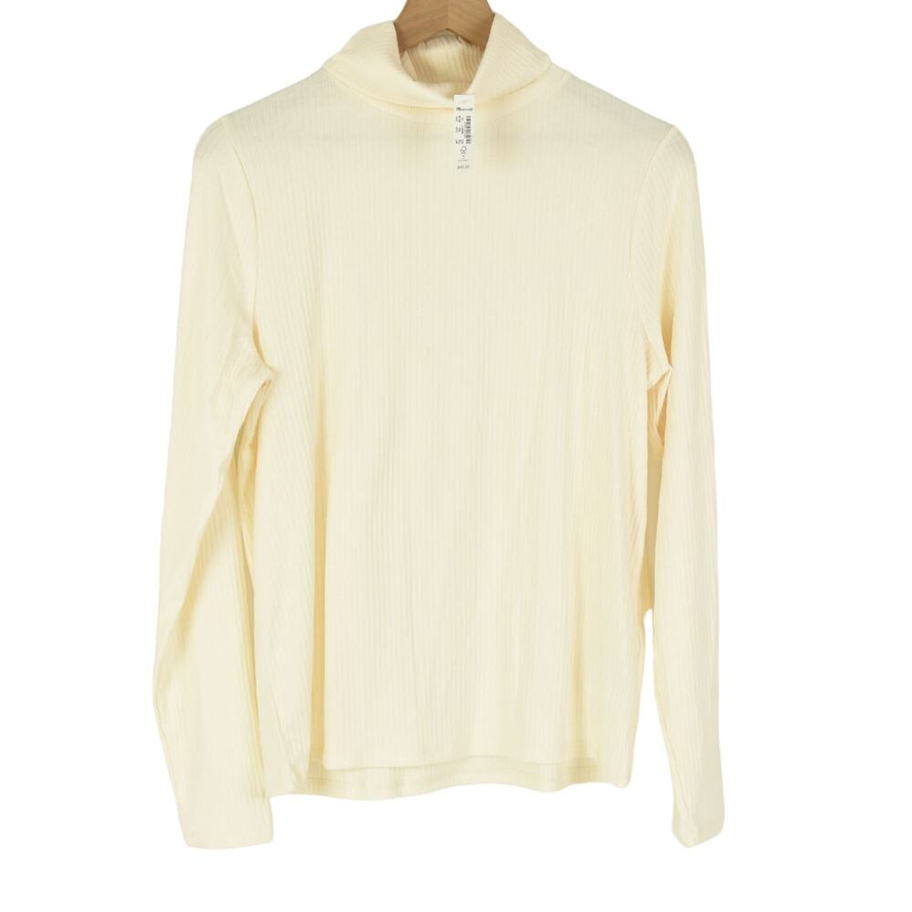 Madewell Ribbed Turtleneck Top, 1X, NWT